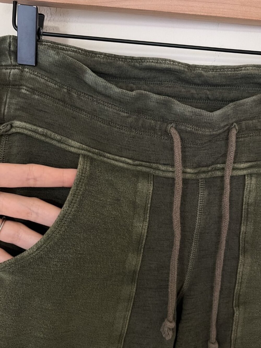 Free People Movement Green Drawstring Waist Kyoto Leggings - Picture 3 of 7